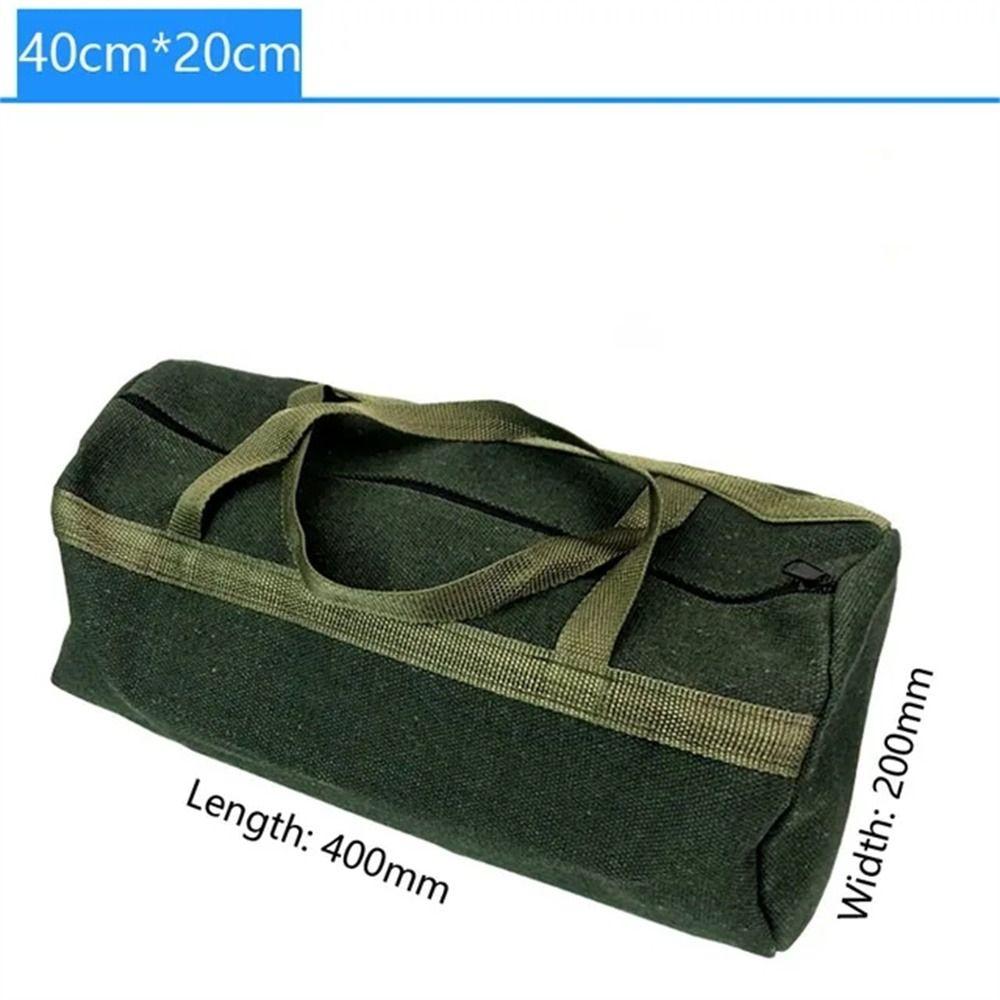 Large Capacity Repair Tool Bags Thick Canvas Hand Tool Case Tool Storage Organizer  Screwdriver