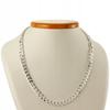 Silver Men' Chain 925 ITALIAN SILVER 5mm/55cm Diamond Chain