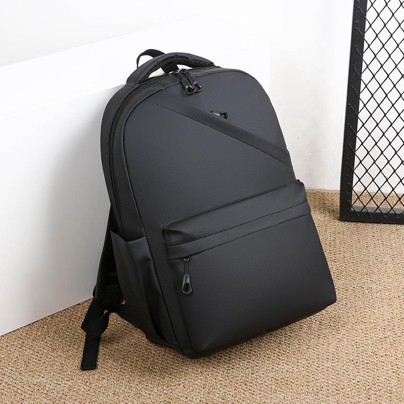Schoolbag1011 summer new light men and women high sense fashion simple backpack solid color outdoor commuter student backpack