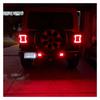 2 Pcs Car Tail Light Wrangler JL 2018-2021 Car Rear Bumper LED Rear Fog