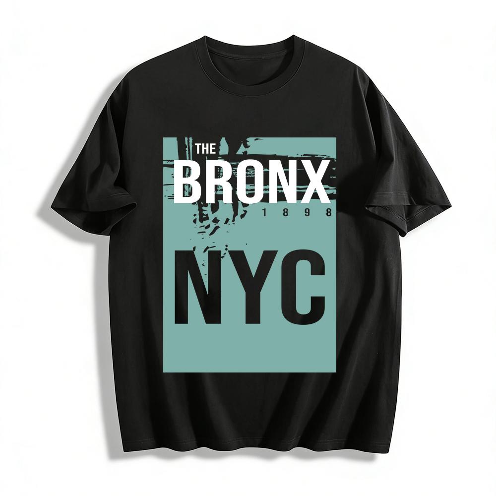Винтажная футболка с принтом NYC 1898, потертая, повседневная, уличная, хлопковая футболка, футболка из чистого хлопка XXS