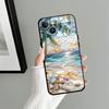 Phone Case for Apple iPhone 13 17 Pro Max 12 14 11 Air 16 15 Pro 7 8 XR XS MAX Funda Phone Cover Ocean Scenery Pattern