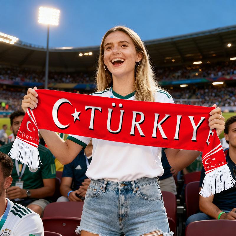 2026 World Cup Flag Scarfs 15x140cm Fan Scarf World Cup Scarf Sports Holiday Decoration