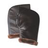 Winter Thick Motorcycle Hand Warmer Waterproof And Windproof For Protection Scooter Bike Cycling Gloves Leather, Brown S