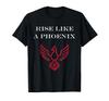 Humor Phoenix Animals Simple Fire Bird Rise Phoenix T-Shirt