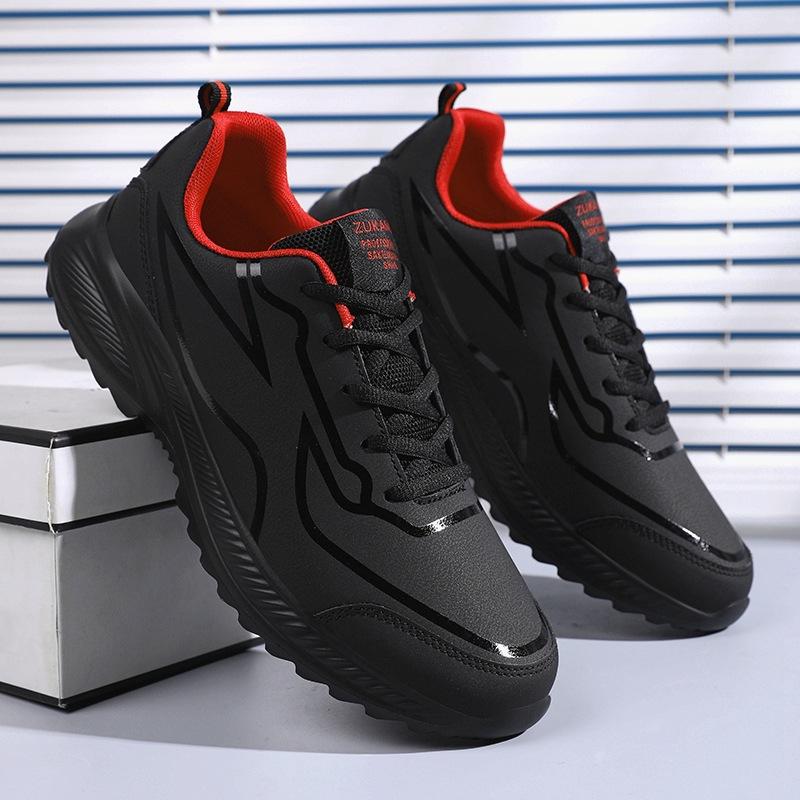 Mesh Breathable Sneakers Autumn Shock Absorption, Light and Comfortable Soft-soled Casual Running Shoes, Black ******** Rope Running Shoes