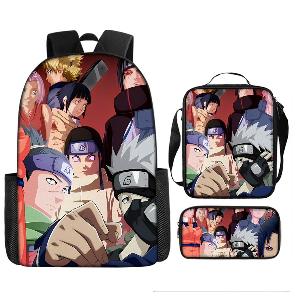 Naruto Large Capacity Backpack Primary School Students 3rd To 6th Grade Junior High School Girls Backpack