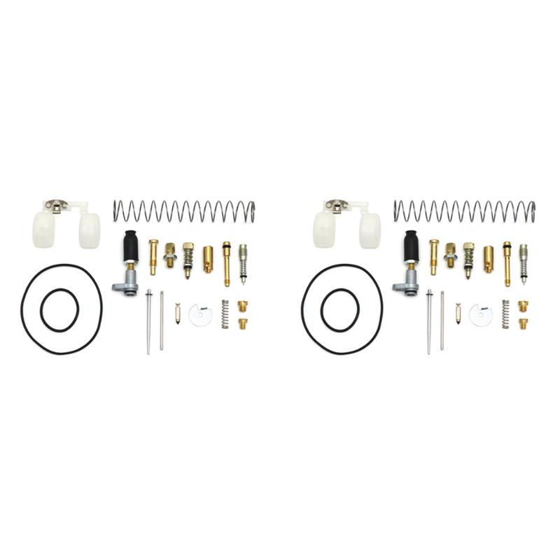 NEW-2X Carburetor Repair Kit For Dellorto Carburettor PHBE PHBH PHBL Float,Slide Return Spring,Choke,Needle,Idle Kit