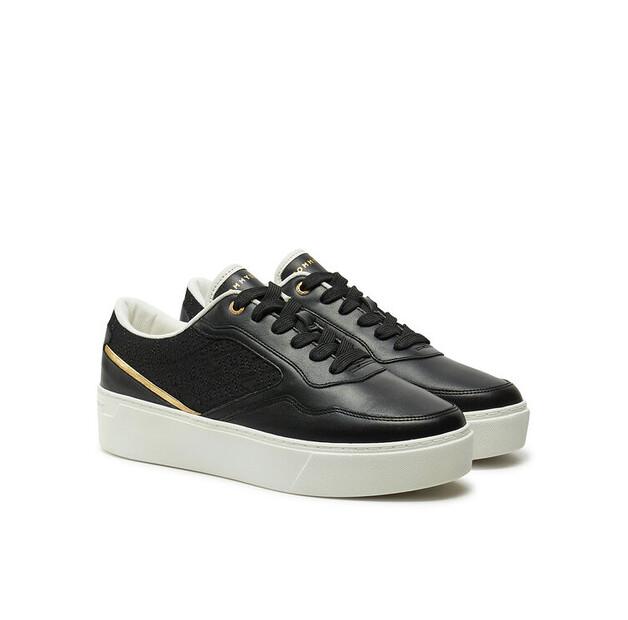 Кроссовки Tommy Hilfiger Platform Monogram Sneaker FW0FW08121 черный