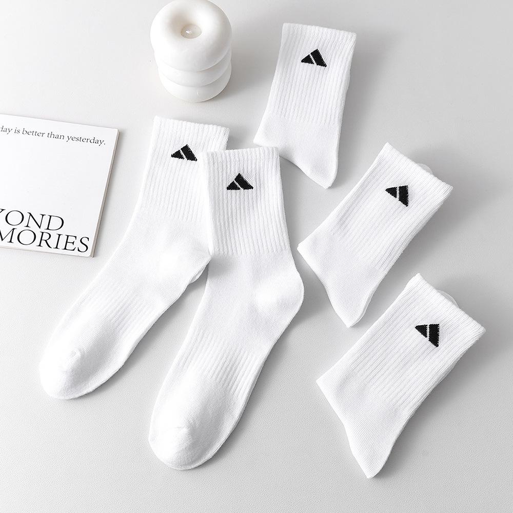 Unisex Mid-Calf Socks: Spring & Autumn Sports, Casual & College Style