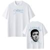 New Album Graphic Tshirt of Rapper Milo J La Vida Era Mas Corta for SpringSummer 2026fashion Hiphop Cotton Shortsleeved Top