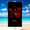 The Weeknd Plaj Havlusu, Plaj Yüzme Havuzu Seyahat Tatili İçin Yumuşak Büyük Emici Havlu
