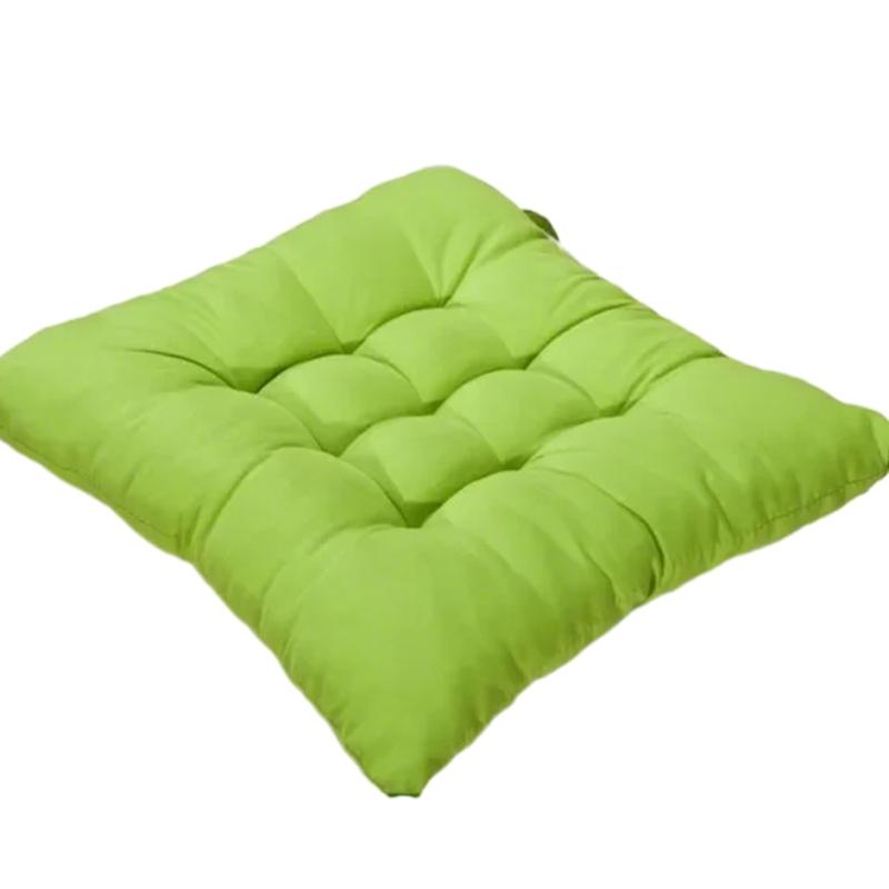 Thickened Dining Chair Seat Pad 46x46cm Slip Proof Chair Cushion for Kitchen Garden Office Multi Color