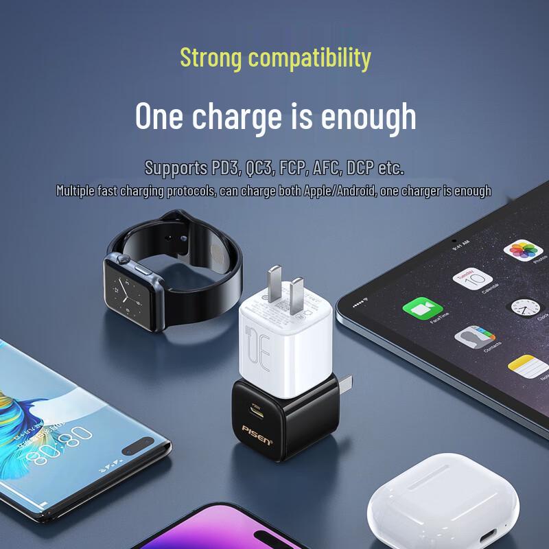 Pisen 30W GaN PD Type-C Fast Charger