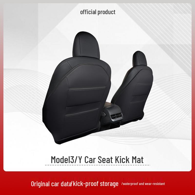 Tesla Model 3/Y Rear Seat Back Kick Pad Accessory