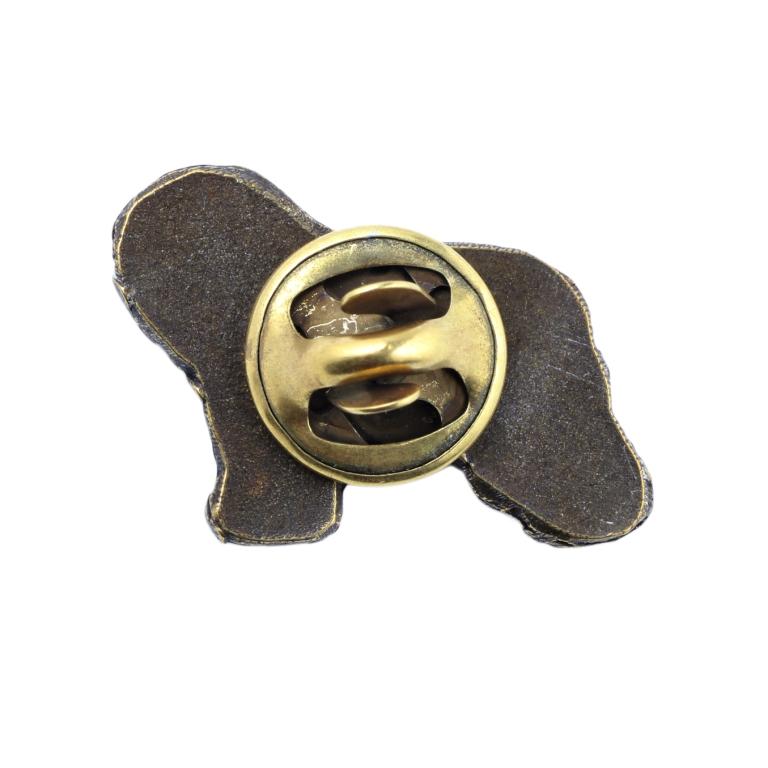 Cão Pastor das Planícies Polacas, PON, Cão Pastor do Vale I - Broche de Cão em caixa de presente, alfinete elegante, alfinete de lapela para jaqueta da marca Art-Dog
