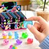 24pcs TPR Material Sensory Stress Relief Toys Set 3D Squeeze Fidget Toys Blind Box Collection for Kids and Adults