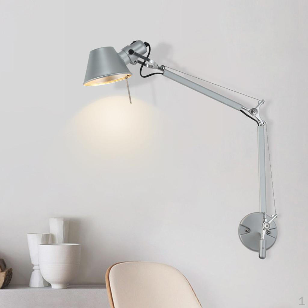 Modern and Retro E27 Wall Reading Light for Bedroom Living Room Bedside Dining Bathroom Porch