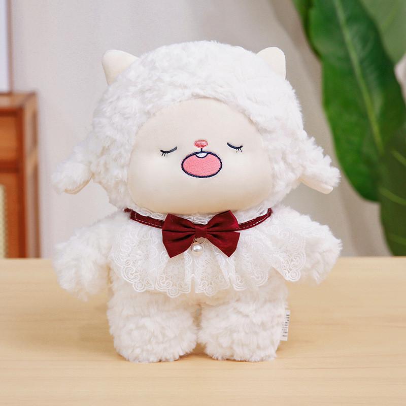 Sheep Plush Toy Dolls Pillow Room Decoration Ornament Children Perfect Gifts