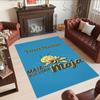 Biene Maja Customize Text Floor Mat Design for Hallway Kitchen Study room Outdoor Antislip Carpet Anime Office Decor Best for Christmas