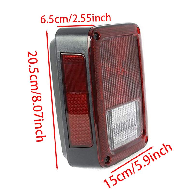 Halogen Tail Light Assembly Left Right With Harness For Jeep Wrangler JK 2007 2008 2009 2010 2011 2012 2013 2014 2015 2016 2017