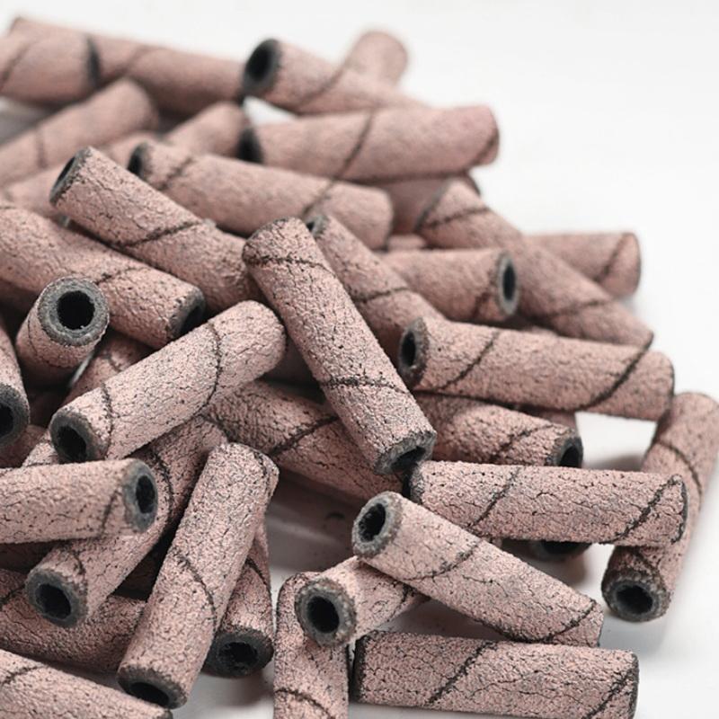 Sanding Cap Bands Electric Manicure Machine Nail Drill Bits Pedicure Caps Polish Gel Remover Cutters Nails Heads Files