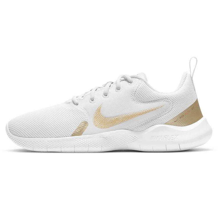 

Nike Flex Experience Run 10 White Metallic Gold Star Women s CI9964-010 36.5