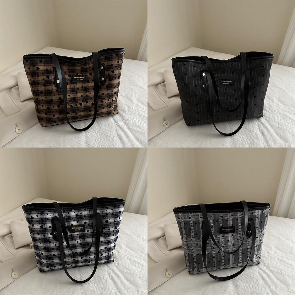 Fashionable Pu Tote Bag For College Students Large Capacity Stylish Shoulder Bag For Daily Use