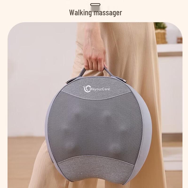 WayourCare Portable Heated Lumbar Massager CN plug (adapter included)