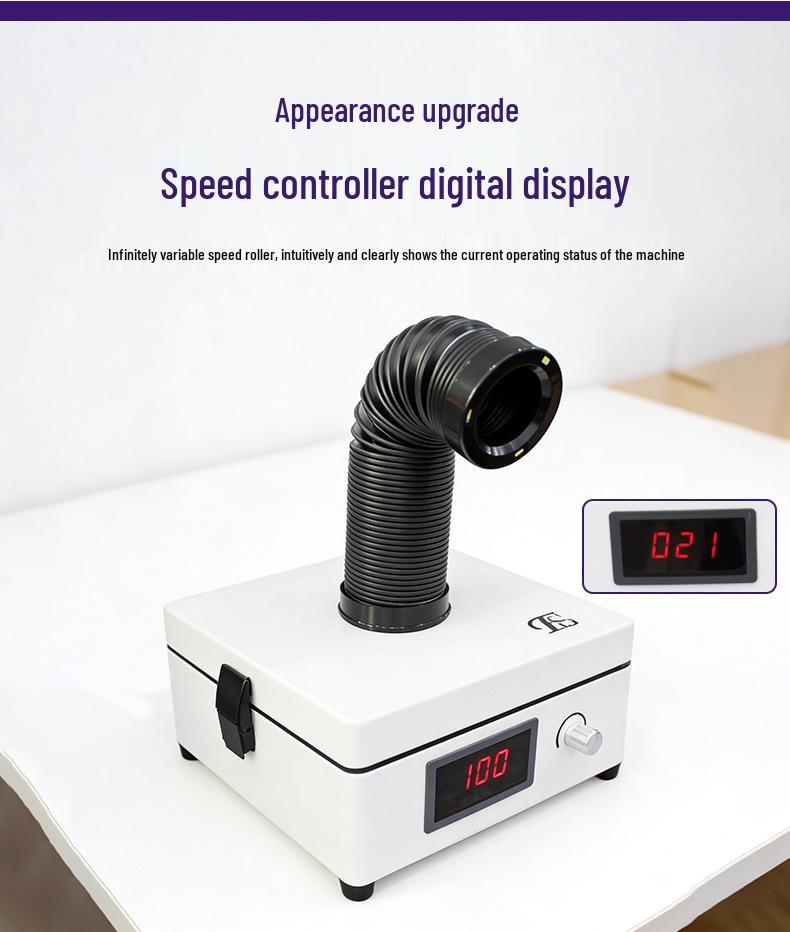 High-Power Silent Nail Dust Collector for Salon Use