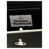 Vivienne Westwood Granny Frame Removable Metal Chain Polyurethane Cotton Tote Bag Women tote bags Black 4B010007WS0021N401