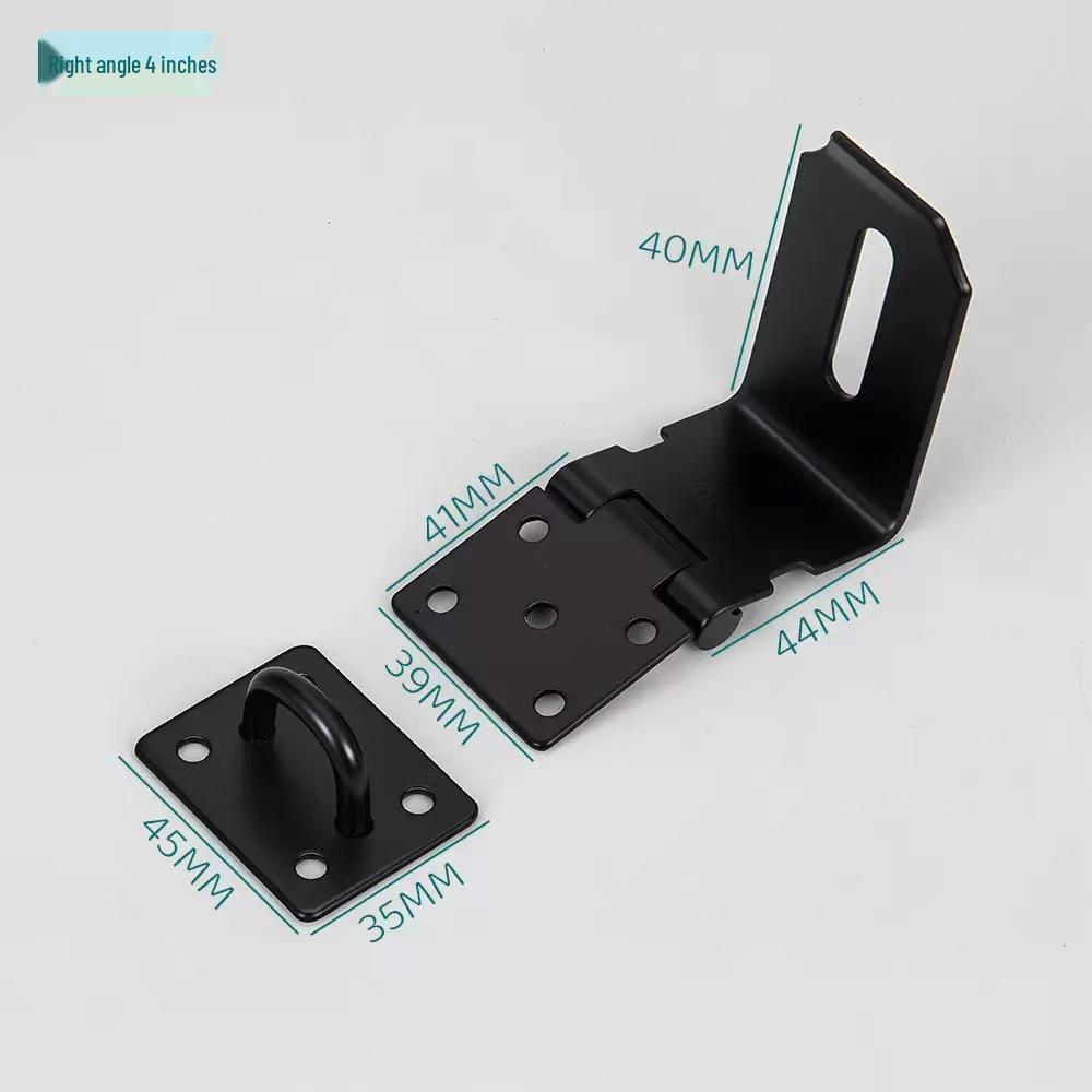 Heavy-Duty Stainless Steel Padlock Hasp for Anti-Theft Security