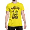 Kingston JAMAÏQUE T-shirt Homme Coton Rétro Cadeau d'Anniversaire Cadeau Éco