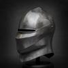 Close Helmet with Sparrow’s Beak Visor 16th Century Knight Armor Gothic Medieval Helmet with Stand  SCA LARP Reenactment Gear Steel Helmet Gift