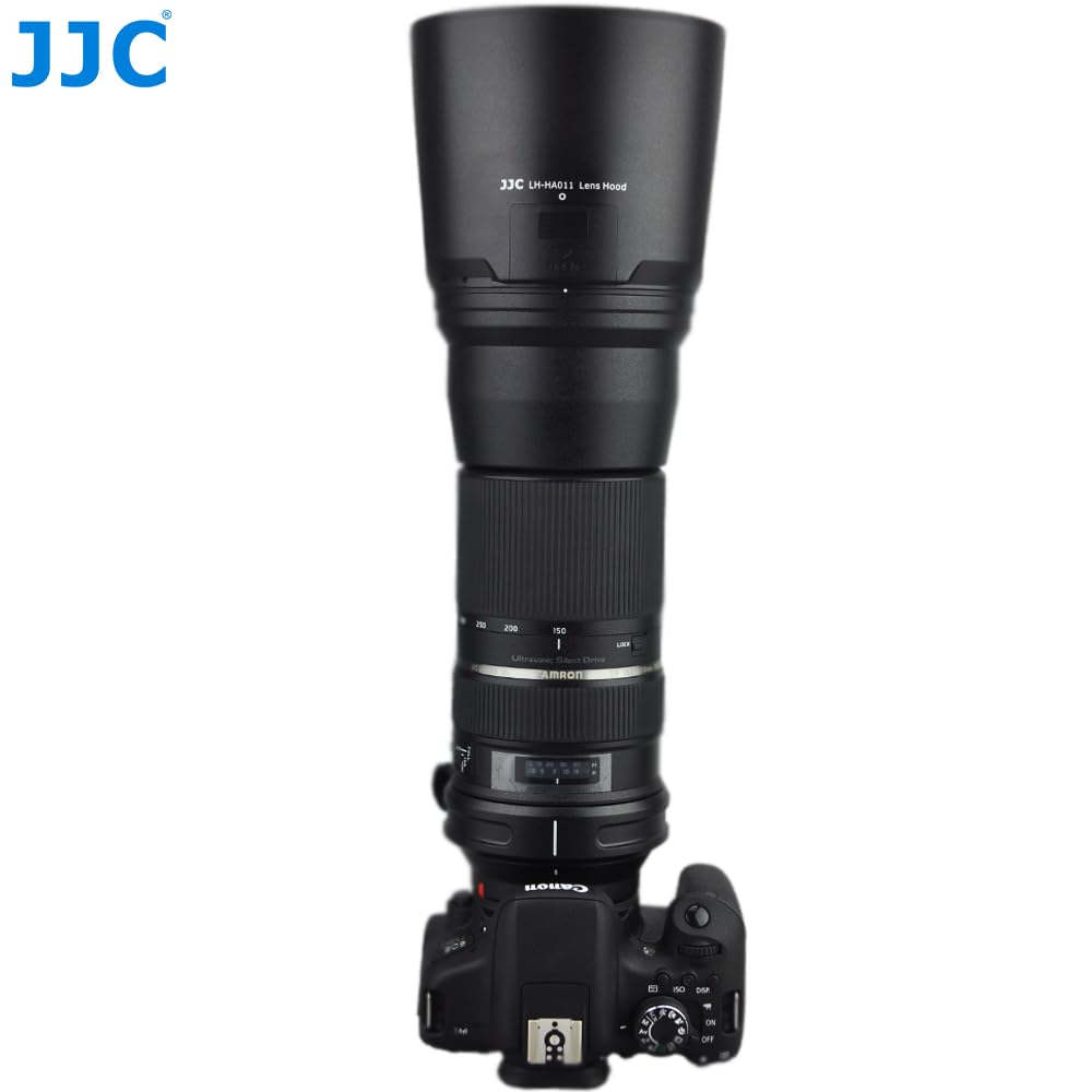 JJC HA011 Reversible Lens Hood Compatible with Tamron SP Di VC USD Tamron HA011 Lens Hood 150-600mm F5-6.3 (Model Number A011) Lens. Compatible.
