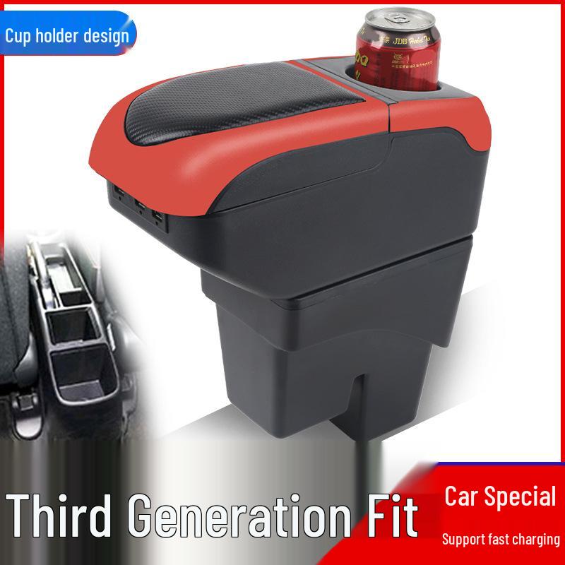 Honda Fit 2014-2020 Third Generation Sporty Central Armrest Box