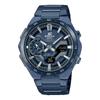 Orologio da uomo Edifice in acciaio inossidabile, resistente all'acqua 100M, analogico al quarzo, ECB-2200YCB-2A