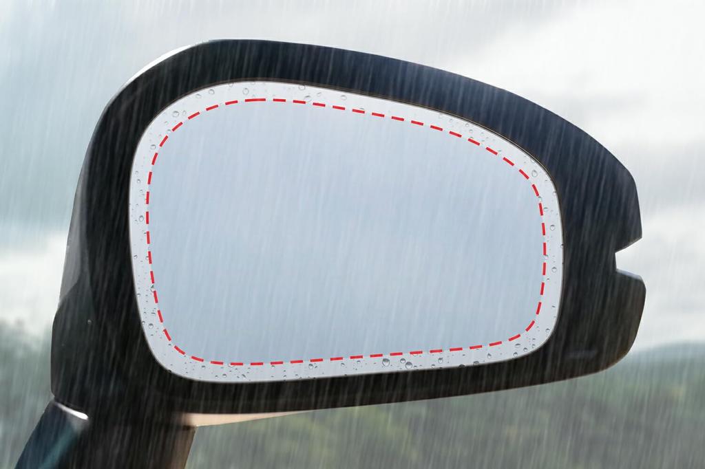 [Set mit 2 Stück] ClearView Made in Japan HONDA FREED AIR Hydrophile Folie, Seitenspiegel,