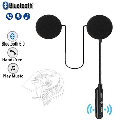 Bluetooth-Motorradhelm-Headset BT5.0 Kabelloses Reiten Stereo-Kopfhörer-Lautsprecher-Unterstützung Automatische Antwort Freisprecheinrichtung Anrufmikrofon