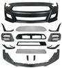 Compatible Front & Rear Bumper, Hood, and Fender for Ford Mustang GT500 Upgrade (2015-2023 Models)