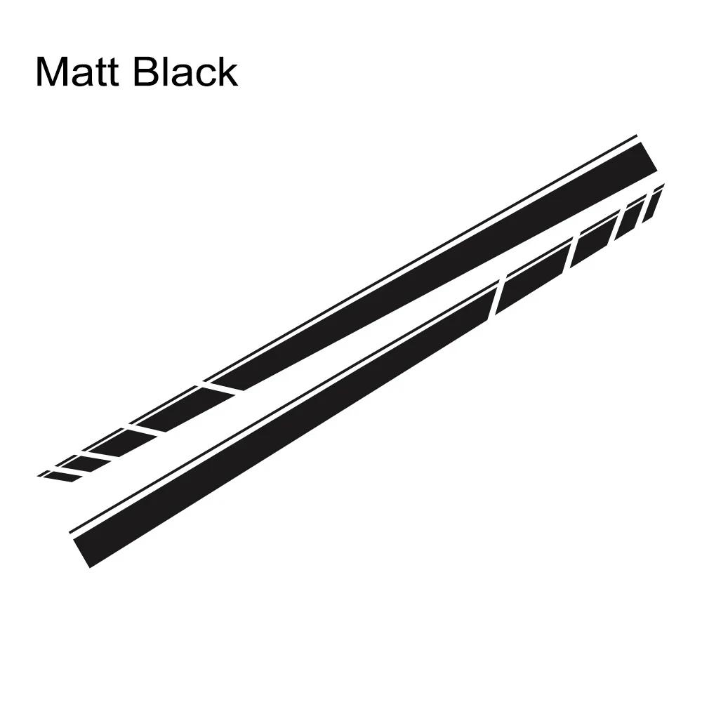 Car Body Side Door Stripes Sticker Auto Vinyl Film Waterproof Sports Style Auto Decoration Decal Accessories For Tesla Model 3