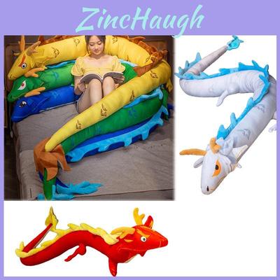 Chinese Dragon Plush Toy Pillow 5 Colors Available, Huge 4m Size