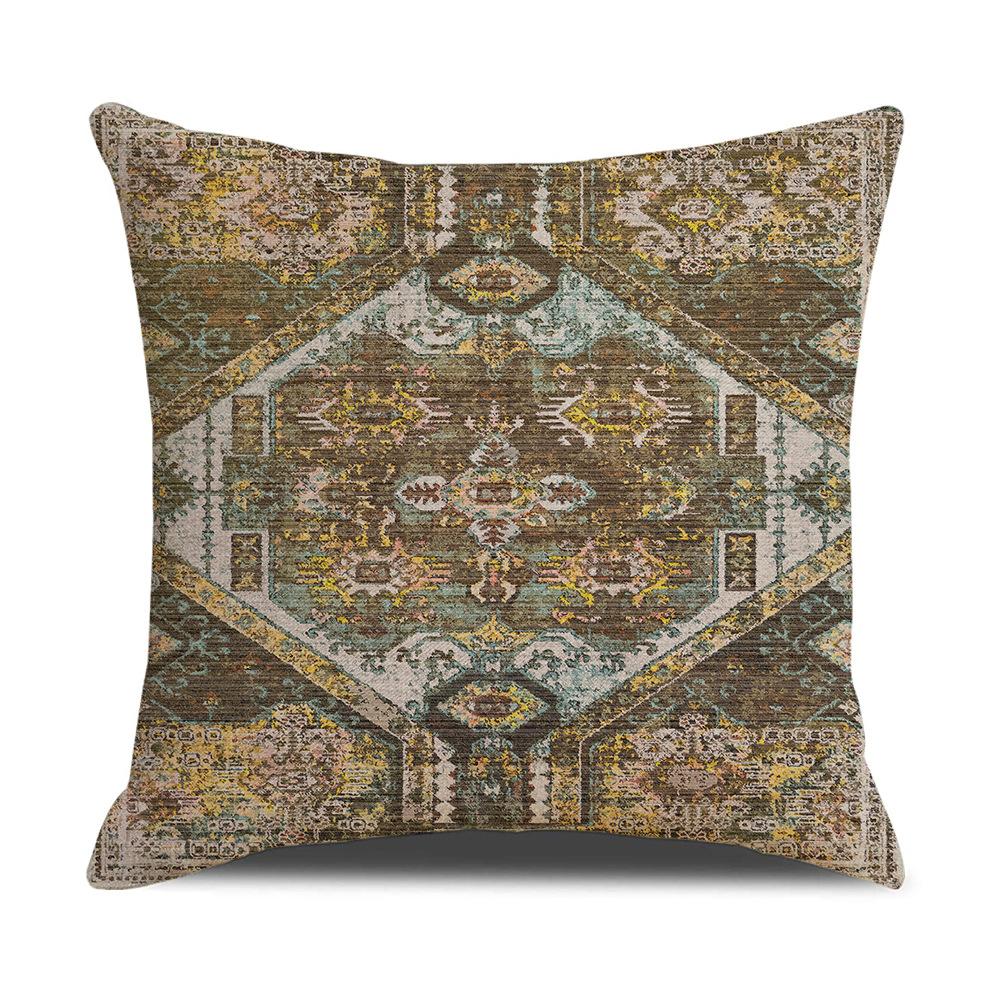 Boho Style Retro Pillow Case Linen Printed Home Decoration Pillow Cushion B&B Sofa