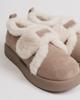 Velcro Boots Allsy 85912 36 Mink Suede Wool