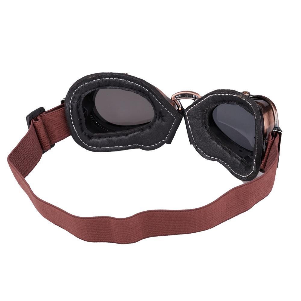 Motorcycle Glasses Motocross Goggles Retro Vintage Foldable Windproof Sunglasses Riding Eye Wear for Pilot Helmet Glasses