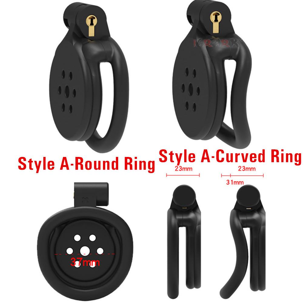 4 Types 3D Printed Flat Cock Cage Mamba Snake HT-V4 Penis Ring Male Chastity Device Sex Toys for Men Adult Supplies Erotic