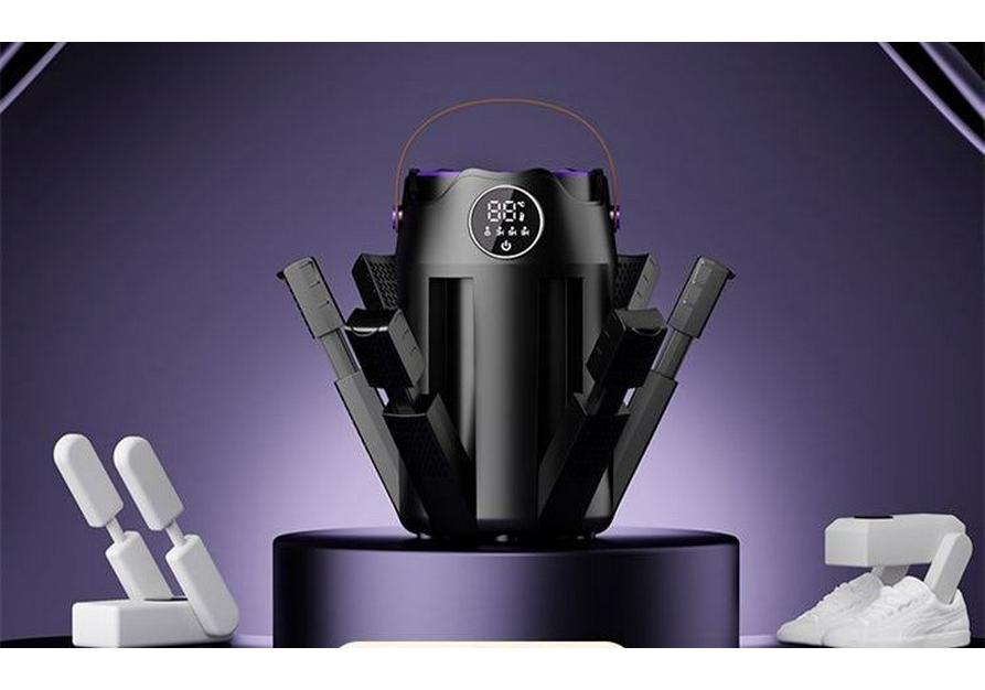 Portable Folding Smart Shoe Dryer with Quick Dry Timer and Deodorizing Sterilization
