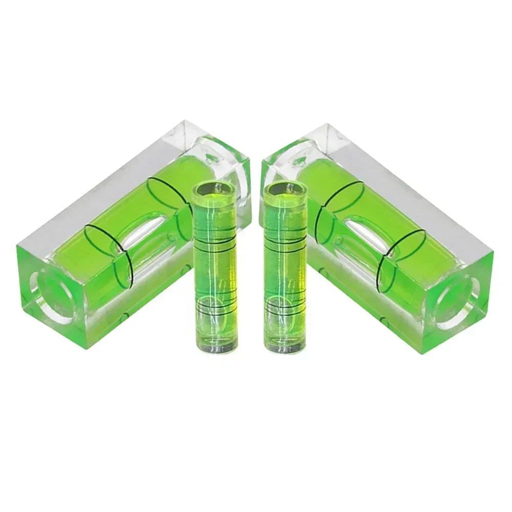 Livellatori a bolla Nessuno Livellatore Squadra a bolla piccola/tubolare rotonda 15 X 15 X 40mm 39.5x9.5mm 40mm Per livellamento