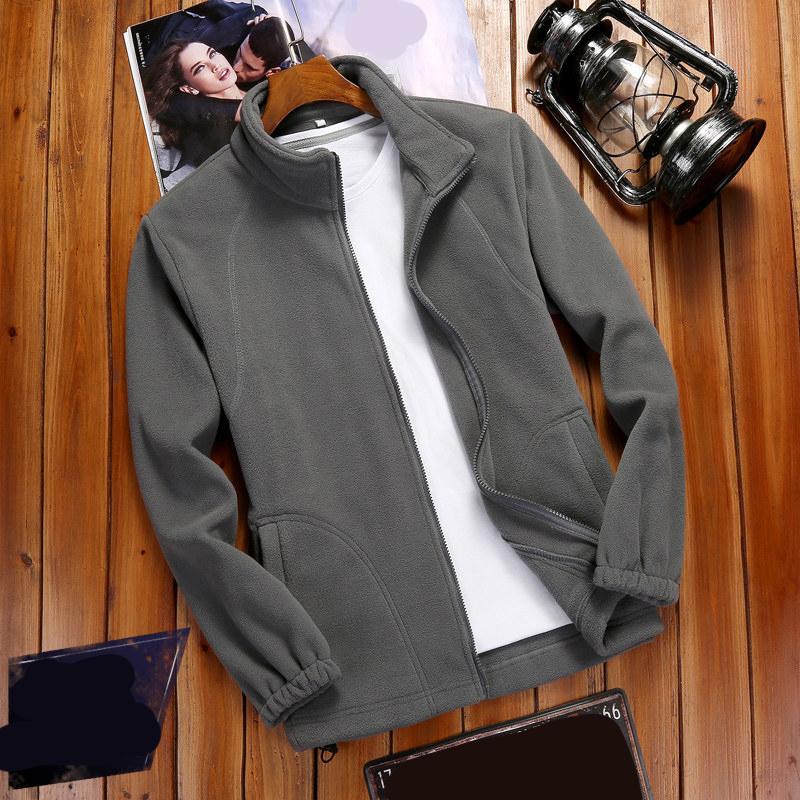 Autumn Winter Women Fleece Zip Up Sweatshirts Long Sleeve Warm Polar Fleece Coat
