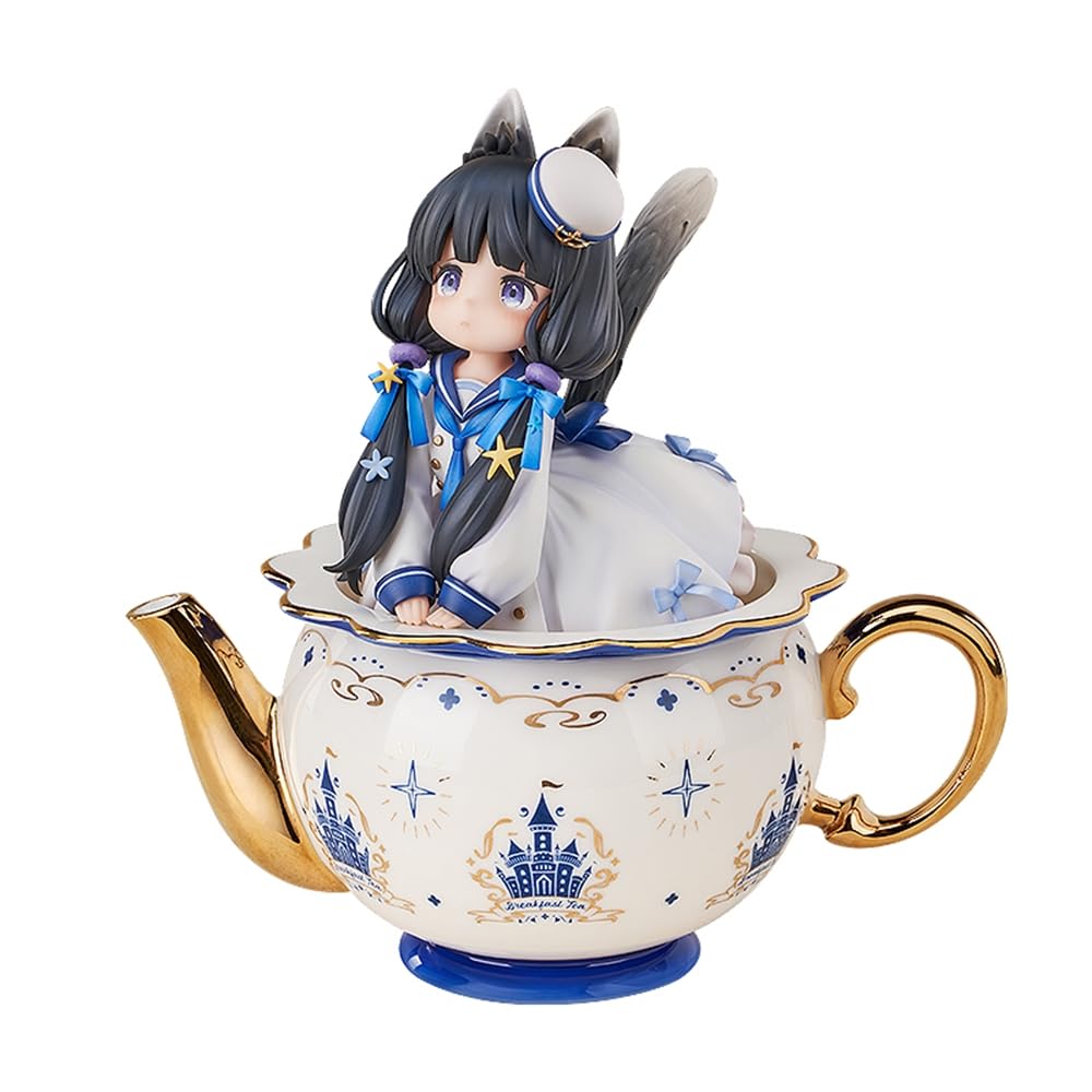 

Серия RIBOSE DLC Tea Time Cats 3-е издание [Кошка-корова] Немасштабная, готовая окрашенная фигурка из ПВХ и АБС
